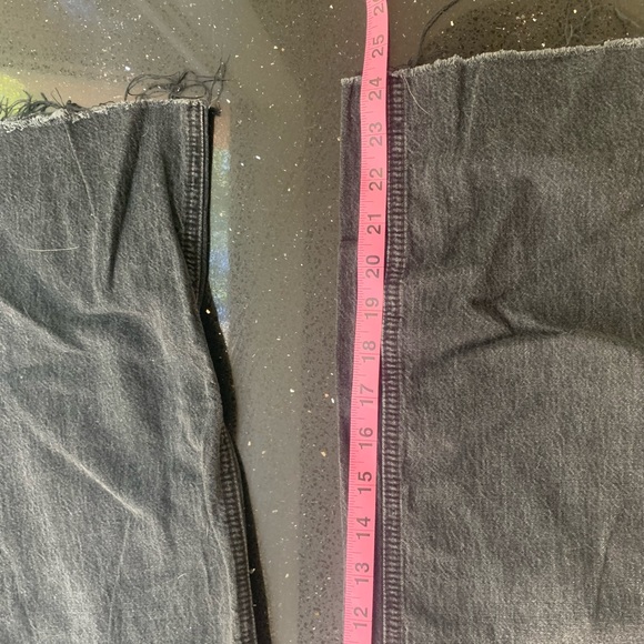 GRLFRND off black  loose fitting jean.  24 - Picture 16 of 16